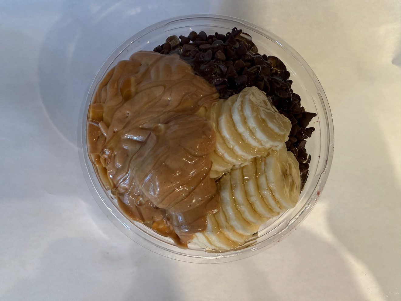 Peanut Butter Split Bowl.