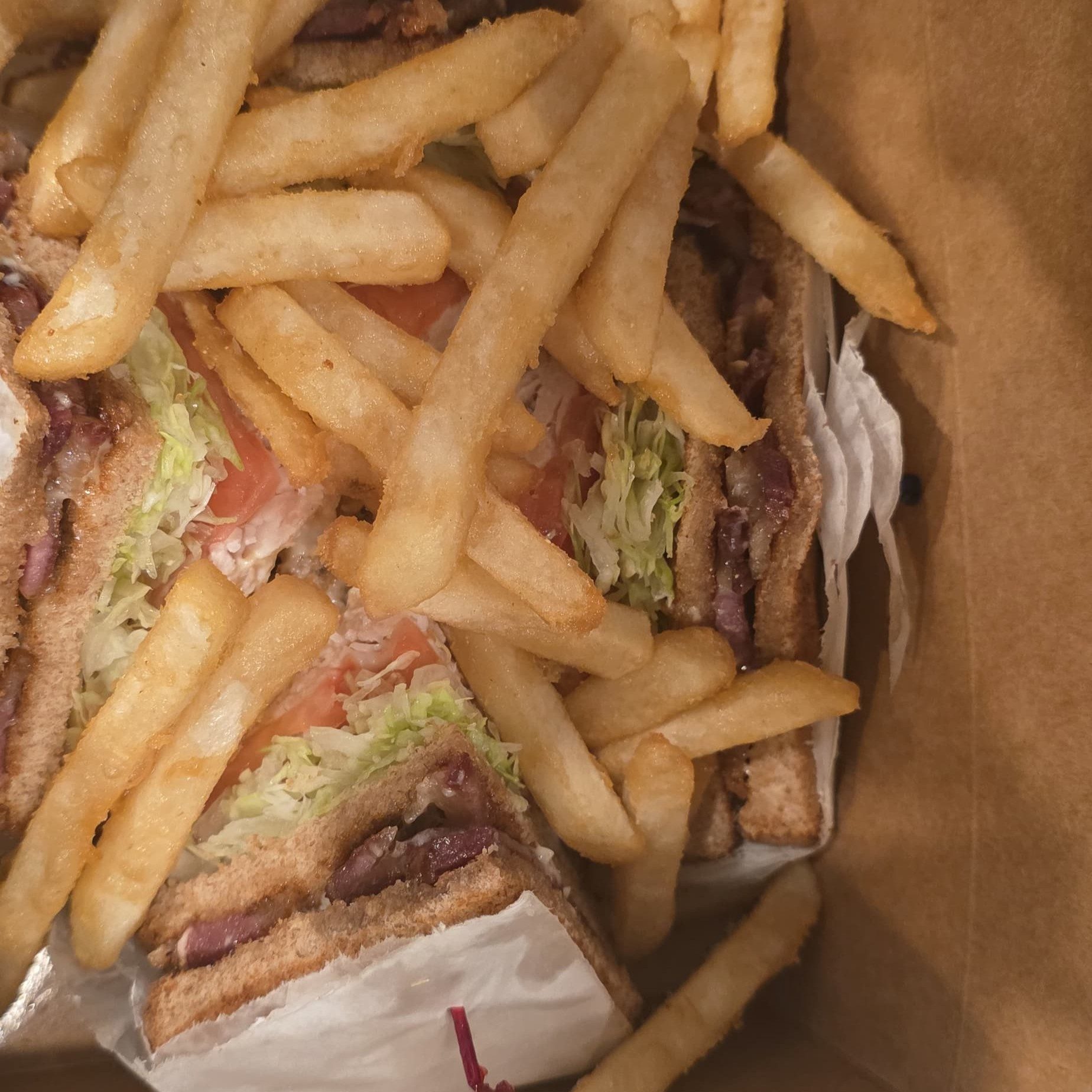 Chicken Club Triple.