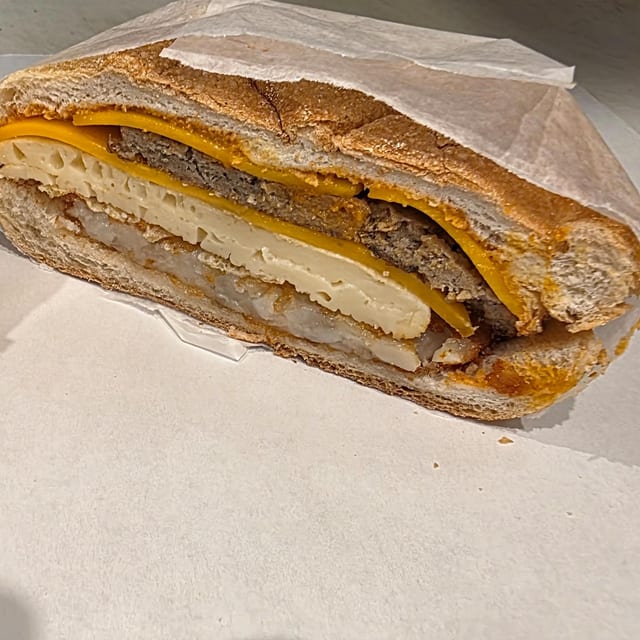 Sausage, Egg & Cheese.