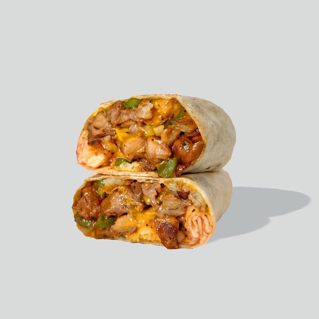 Steak, Egg & Cheese Burrito.