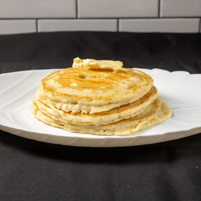 Three Buttermilk Pancakes.