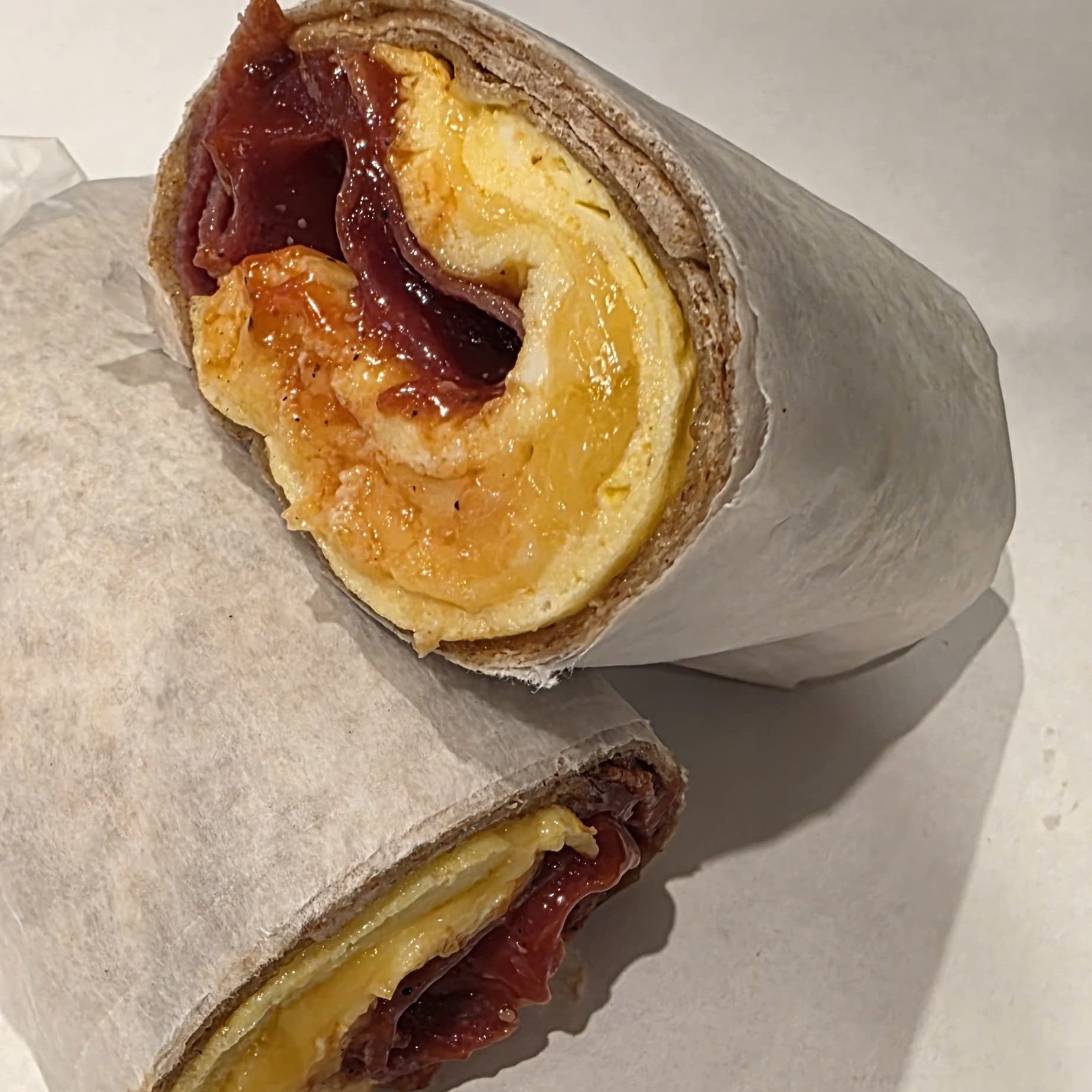 Canadian Breakfast Wrap.