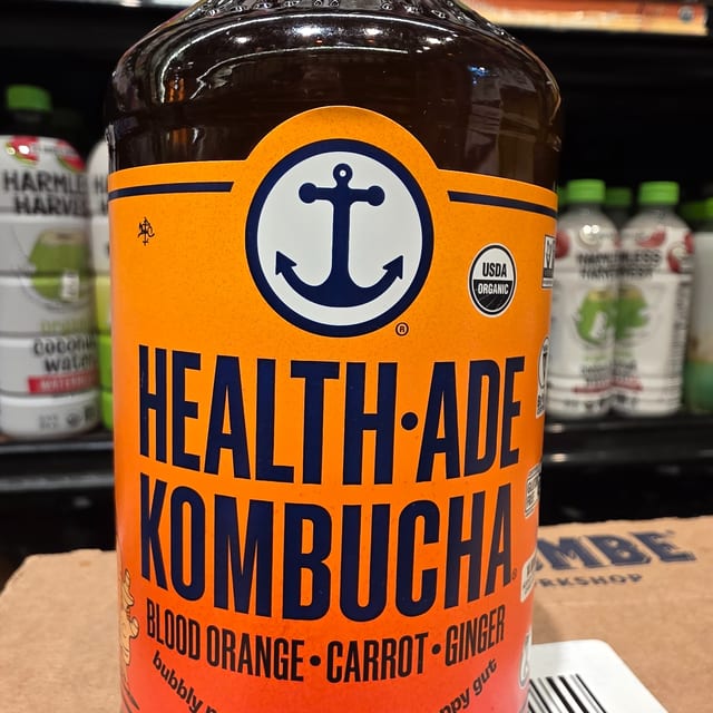 Organic Health-Ade Kombucha 16 oz..
