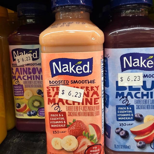 Naked Smoothie.