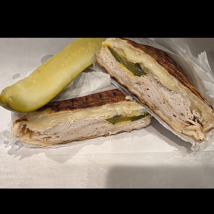 Turkey Cuban Panini.
