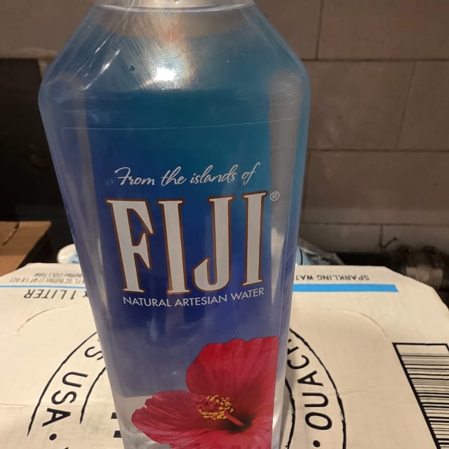 Fiji Water 1 liter.