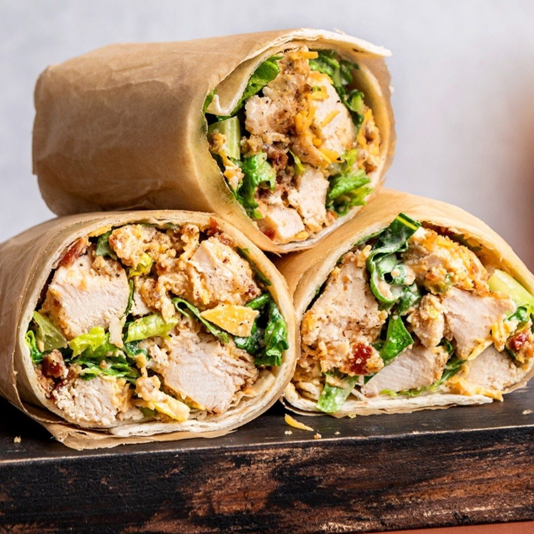 Caesar Chicken Wrap.