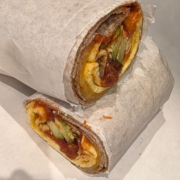 Delicious Breakfast Burrito