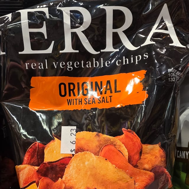 Terra veggie chips.