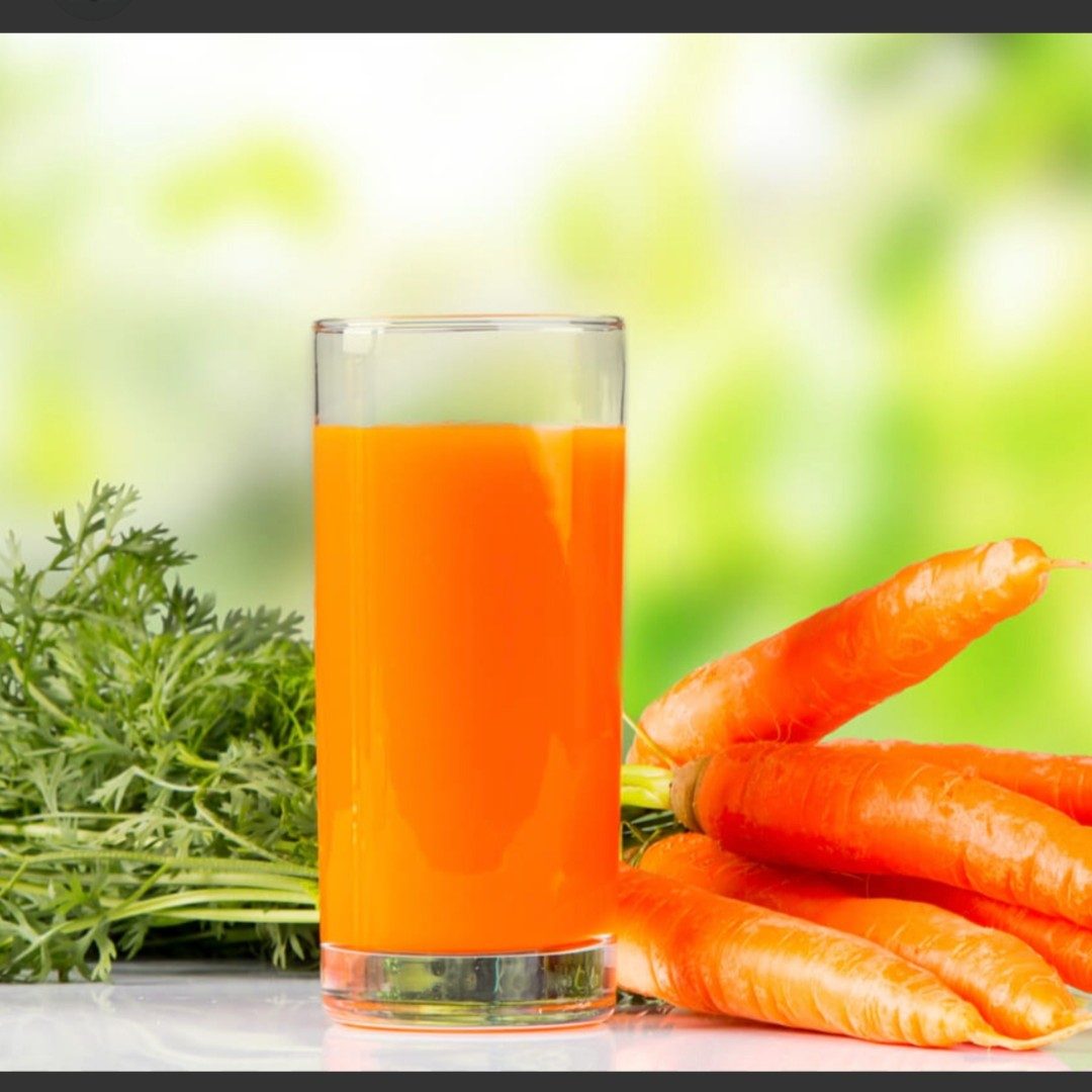 Fresh Carrot Juice.